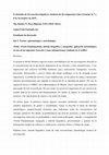 Research paper thumbnail of Teoría Fundamentada, método biográfico y etnografía: aplicación metodológica al caso de las migrantes travestis y trans sudamericanas residente en el AMBA