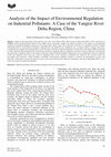 Research paper thumbnail of Analysis of the Impact of Environmental Regulation on Industrial Pollutants: A Case of the Yangtze River Delta Region, China