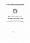 Research paper thumbnail of Sucasna slovenska proza v perspektive literarnej kritiky