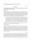 Research paper thumbnail of Book Review: Alan J. Macgregor, Three Modern Versions: A Critical Assessment of the NIV, ESV, and NKJV, in Reformed Baptist Trumpet, Vol. 2, No. 1 (2011): 15-19.