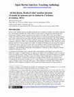 Research paper thumbnail of Translation into Spanish: Mustafa Binmayaba's teaching unit on ʿAlī ibn Ḥazm's Risāla fī rithāʼ madīnat Qurṭuba (A Treatise on Lamenting the City of Cordova) (Cordova, 1031) (Spanish version)