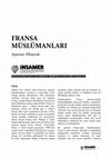 Research paper thumbnail of Fransa Müslümanları