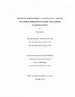 Research paper thumbnail of APPLIED ENTREPRENEURSHIP: A CASE STUDY ON A UNIFORM VOCATIONAL APPROACH TO TEACHING AND LEARNING ENTREPRENEURSHIP