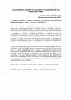 Research paper thumbnail of Os patrimônios e o declínio da escravidão no Paraná (São José dos Pinhais, 1852-1886