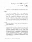 Research paper thumbnail of Mar Salgado: Fernando Pessoa perante uma acusação de plágio