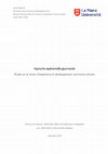 Research paper thumbnail of Approche expérientielle gourmande - Etude sur la notion d’expérience et développement territorial culinaire