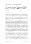 Research paper thumbnail of Critical liberalism