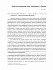 Research paper thumbnail of Reflexão comparada sobre Kierkegaard e Pessoa