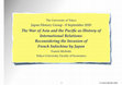 Research paper thumbnail of The War of Asia and the Pacific as History of International Relations: Reconsidering the Invasion of French Indochina by Japan