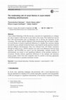 Research paper thumbnail of The moderating role of social themes in cause-related marketing advertisements