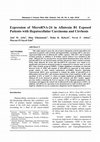 Research paper thumbnail of Expression of MicroRNA-24 in Aflatoxin B1 Exposed Patients with Hepatocellular Carcinoma and Cirrhosis