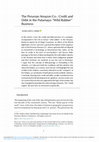 Research paper thumbnail of The Peruvian Amazon Co.: Credit and debt in the Putumayo rubber business