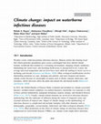 Research paper thumbnail of Climate change: impact on waterborne infectious diseases