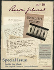 Research paper thumbnail of Pessoa Plural—A journal of Fernando Pessoa studies, Issue 10 [Special issue: Inside the mask]