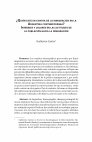 Research paper thumbnail of ¿Quién está en contra de la inmigración en la Argentina contemporánea? Intereses y valores en las actitudes de la población hacia la inmigración.