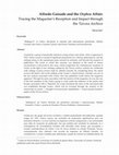 Research paper thumbnail of Alfredo Guisado and the Orpheu Affair: Tracing the Magazine's Reception and Impact through the Távora Archive