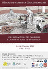 Research paper thumbnail of La décoration architecturale en marbre des territoires pictons
Journée d'études "Décors de marbre en Gaules romaines", université de Bordeaux, 5 mars 2020