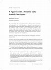 Research paper thumbnail of Richey, Madadh. 2020. A Figurine with a Possible Early Aramaic Inscription. Tel Aviv 47.2: 237-245.