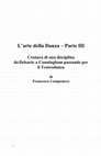 Research paper thumbnail of L'arte della danza - parte III Gedi