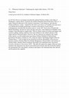 Research paper thumbnail of 'A Whimsical Admixture': Fashioning the Anglo Gallic Interior 1785-1865 Paper given to the ICAA, Southern California branch, 10 March 2021