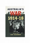 Research paper thumbnail of 1995. Joan Beaumont, ed. Australia's War, 1914-1918. Sydney: Allen & Unwin