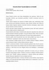 Research paper thumbnail of Hovarda Alemi Taşrada Eğlence ve Erkeklik