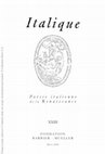 Research paper thumbnail of Facchini in Parnaso. Noterelle sui testi 'alla bergamasca' tra Quattro e Cinquecento, in "Italique", XXIII, 2020, pp. 107-150