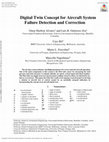 Research paper thumbnail of Digital Twin Concept for Aircraft System Failure Detection and Correction