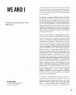 Research paper thumbnail of We and I