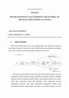 Research paper thumbnail of KONSEP DATA DAN INFORMASI ( DIKAR MODEL, ISS TRIANGLE, SOSIO-TECHNICAL SYSTEM ) | Summary | Information System & Technology