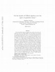 Research paper thumbnail of On the bundle of Clifford algebras over the space of quadratic forms