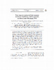 Research paper thumbnail of Tree ring-reconstructed late summer moisture conditions, 1546 to present, northern Lake Michigan, USA