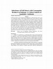 Research paper thumbnail of Inheritance of Full Sister/s with Consanguine Brother/s in Pakistan: A Critical Analysis of Saadullah v Gulbanda