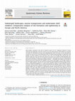 Research paper thumbnail of Submerged landscapes, marine transgression and underwater shell middens: Comparative analysis of site formation and taphonomy in Europe and North America