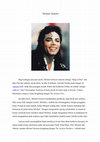 Research paper thumbnail of Biografi Michael Jackson