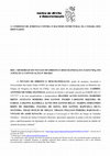 Research paper thumbnail of Memoriais do Núcleo de Direito e Descolonização - Convocação nº 001/2021 do GT Sistema de Justiça Criminal e Racismo da Câmara dos Deputados