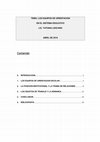 Research paper thumbnail of LESCANO Los Equipos de Oriencion Escolar en el sistema educativo