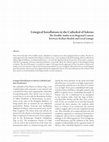 Research paper thumbnail of Elisabetta Scirocco, "Liturgical Installations in the Cathedral of Salerno. The Double Ambo in its Regional Context between Sicilian Models and Local Liturgy", in: Cathedrals in Mediterranean Europe (11.-12.c.), ed. by Gerardo Boto Varela and Justin E.A. Kroesen, Turnhout, Brepols 2016, pp. 205-221.