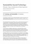 Research paper thumbnail of Technology and Sustainability: A Conclusion