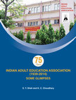 Research paper thumbnail of 75 Years of Indian Adult Education Association :SOME GLIMPSES