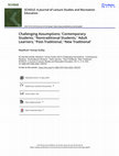 Research paper thumbnail of Challenging Assumptions: 'Contemporary Students,' 'Nontraditional Students,' 'Adult Learners,' 'Post-Traditional,' 'New Traditional'