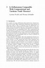 Research paper thumbnail of Is Deflationism Compatible with Compositional and Tarskian Truth Theories? [in: Nicolai & Stern (eds), Modes of Truth, Routledge]