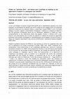 Research paper thumbnail of Etudes sur l'aptitude (SiA) -une menace pour la politique du handicap ou une opportunité d'explorer la convergence des intérêts