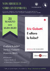 Research paper thumbnail of Locandina presentazione E allora le foibe di Eric Gobetti