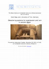 Research paper thumbnail of 29.11.2019 Dewatering systems for wastewater and rain in ancient Egypt, Swedish institute at Athens/Greece on invitation of Dr. Patrik Klingborg, Assistant Director