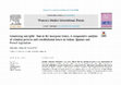 Research paper thumbnail of Countering anti-lgbti+ bias in the European Union. A comparative analysis of criminal policies and constitutional issues in Italian, Spanish and French legislation