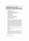 Research paper thumbnail of Sustainable supply chains, corporate constitutionalisation and human rights: a multiple case study on the 10 biggest companies in Brazil