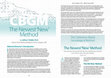 Research paper thumbnail of Jeffrey T. Riddle, "The Coherence-Based Genealogical Method (CBGM): The Newest 'New' Method," in Trinitarian Bible Society, Quarterly Record, Issue No. 635 (April-June, 2021): 12-19.