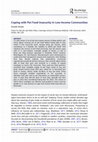 Research paper thumbnail of Coping with Pet Food Insecurity in Low-Income Communities