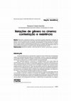 Research paper thumbnail of Relações de gênero no cinema: contestação e resistência